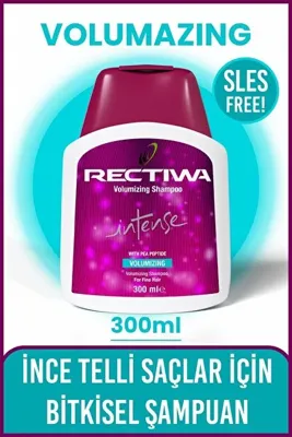 Rectiwa Intense İnce Telli Saçlar İçin Şampuan 300 ml 8680853010320
