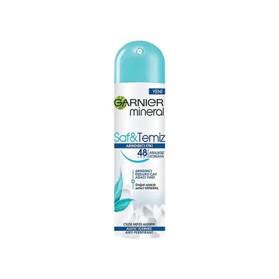 Garnier Saf & Temiz Bayan Deo Sprey 150 ml