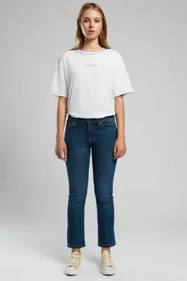 Lee Cooper Susie Kadın Jean Pantolon Akıs Crown Blue Mıd