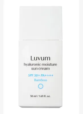 LUVUM Bambu Özü ve Bitkisel Hyalüronik Asit içeren Nemlendirici Güneş Kremi Luvum Bamboo Sun
