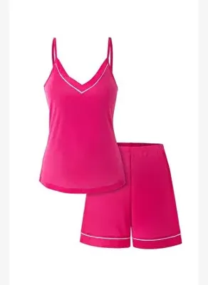 Jaya Tencel™ Askılı Pijama Takımı / Pembe