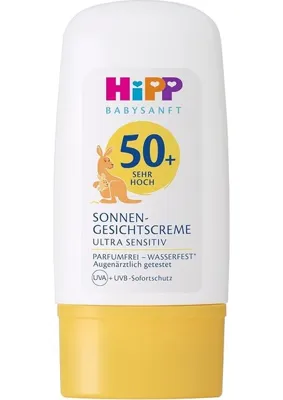 Myg Plus Hipp Babysanft Güneş Kremi-Yüz Için 30 ml