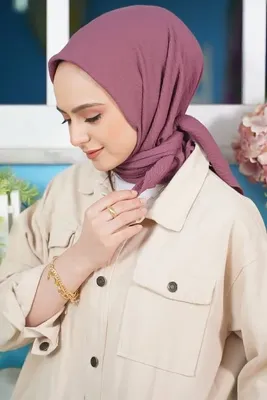 Organic Scarfs Kadın Testtür Mio Caz Eşarp Hijap Modeli