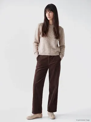 XSIDE Regular Fit Kadın Kadife Pantolon