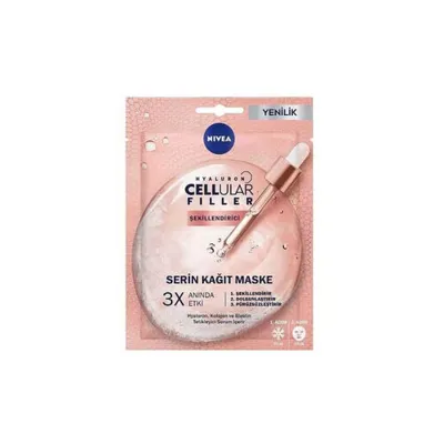 Nivea Cellular Filler Dolgunlaştırıcı Kağıt Maske 28 Gr