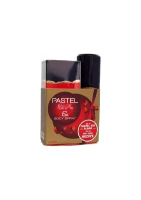 Pastel Kadın Parfümü ve Deodorant Seti 50 ml Klasik EDT Hediyelik Şık Tasarım