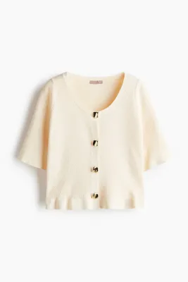H&M Önü Düğmeli Üst