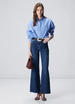 Network İndigo Kadın Pamuklu Denim Pantolon 1098257