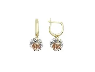 Ema Jewellery Altın Altın Trend Top Küpe