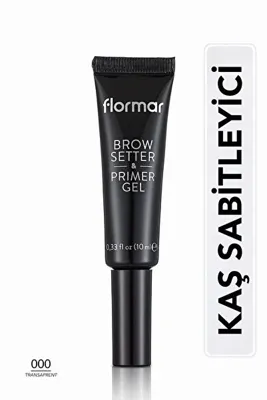 Flormar Brow Setter & Primer Kaş Sabitleyici Jel 000 (Transparan)