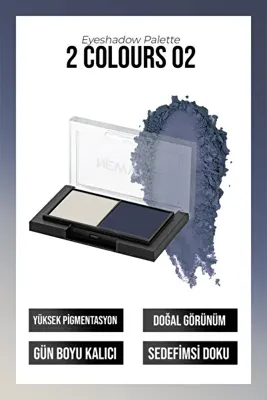 New Well Porcelain Make Up 2li Far Paleti No02