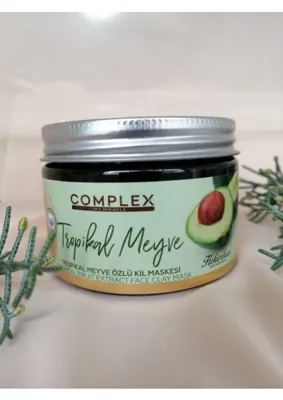 hekimhan Tropikal Meyve Özlü Complex Yüz Için Kil Maske, Nemlendirici, Peeling , Anti Aging 150 ml