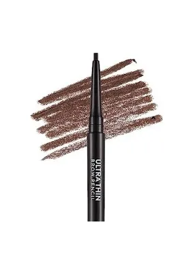 Ism Prime Kaş Kalemi & Fırçası - Ultra Thin Brow Pencil - 002 Light Brown - 8690604572113