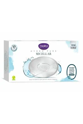 Duru Hydro Pure Micellar Şeffaf Cilt Bakım Sabunu 3x150gr