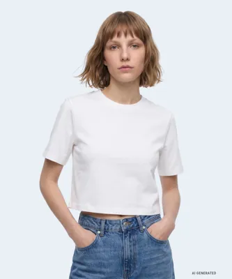 Twist BASIC CROP TİŞÖRT