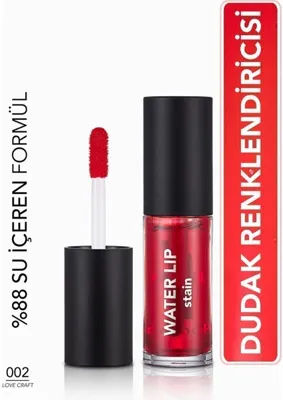 Flormar Water Lip Stain Dudak Renklendiricisi 002 Love Craft