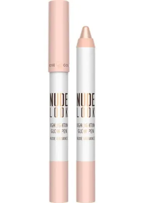 Braventa Collection Golden Rose Nude Look Highlighting Glow Pen - Nude Radiance - Işıltılı Aydınlatıcı Kalem