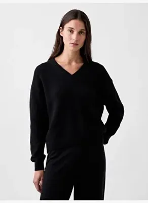 Gap CashSoft Oversized V-Yaka Kazak
