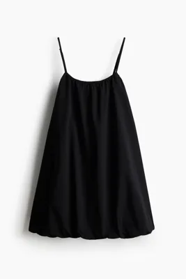 H&M Balon Etekli ve Askılı Elbise