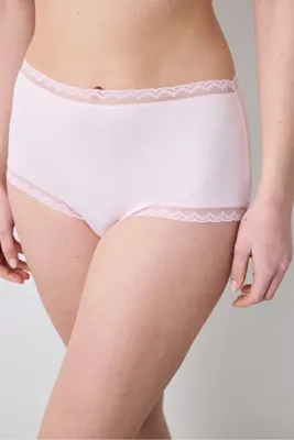 Penti Easy Micro Lace Highwaist Pembe Slip Külot