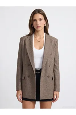 Dilvin 60834 Oversize Blazer Ceket