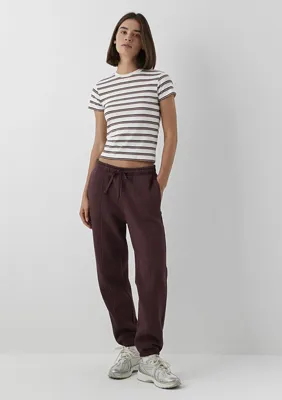 Mavi Basic Bordo Eşofman Altı