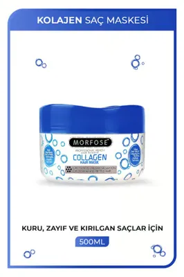Royaleks Kolajen Saç Maskesi 500 ml - Zayıf ve Kırılgan Saçlar Için - Mrfs