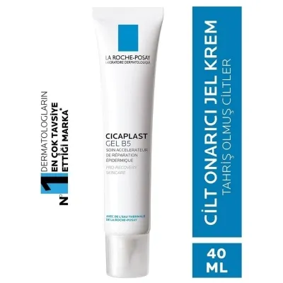 La Roche Posay Cicaplast B5 Onarıcı Bakım Jeli Tahriş Olmuş Ciltler 40ml