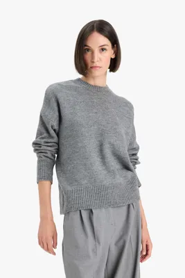 Defacto Oversize Basic Triko Kazak