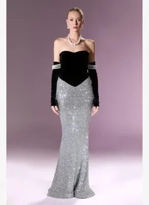 Nur Karaata Pearl Affair Gown