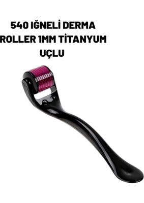 Sultan Store Ev Tipi Mikro Iğneli Cilt Bakım Aleti – 1 mm Titanyum Roller