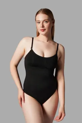 FİT WOMEN string zıbın sıkılaştırıcı toparlayıcı örme kumaş body 9052
