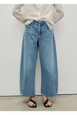 MANGO Woman Kemerli balloon jean