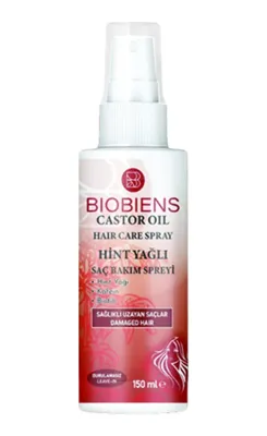 Biobiens Hint Yağlı Saç Bakım Spreyi 150 Ml