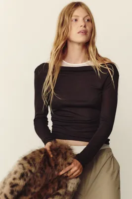 H&M Katmanlı Jarse Üst