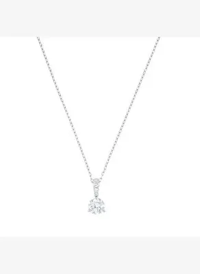 Swarovski 5472635 Swarovski Kolye Solitaire:Pendant 7Mm Czwh/Rhs