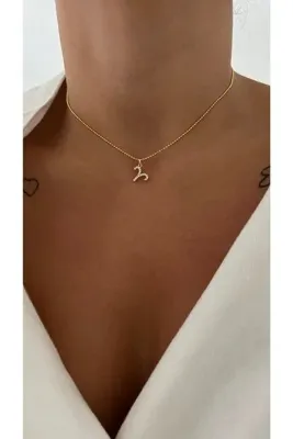 Vi store Altın Kaplama Koç Burcu Sembol Kolye