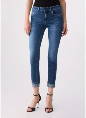 Liu Jo Süslemeli Slim Fit Jean
