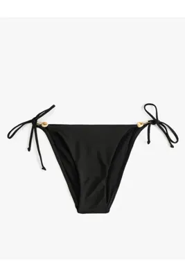 Koton Aksesuarlı Yanları İpli Bikini Altı