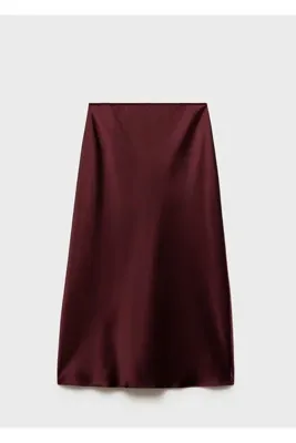 MANGO BORDEAUX Kadın Etek 87070455