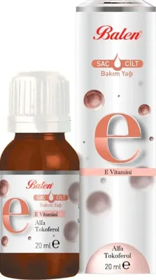 Balen E Vitamini 20 ml Saç Ve Cilt