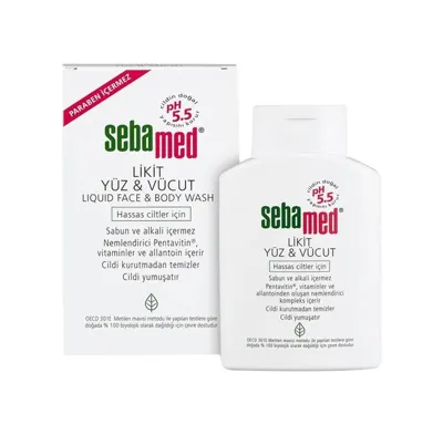 Sebamed Likit Yüz ve Duş Jeli 200 ML