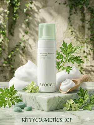 AROCELL Mugwort Whipped Cleanser 150 ml (Pelin otu içeren köpük temizleyici )