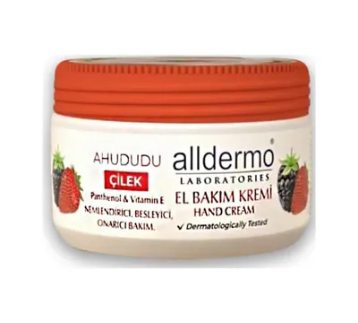 Alldermo Ahududu Çilek El Bakım Kremi 250 ML