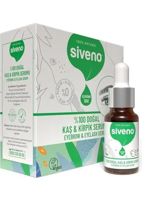 Neva Home %100 Doğal Kaş ve Kirpik Serumu Bitkisel Yoğunlaştırıcı Canlandırıcı Yoğun Bakım Yağı Vegan 10 ml