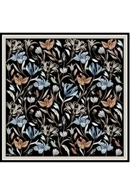 Armine Sport Eşarp - 8825-82 Siyah Bej