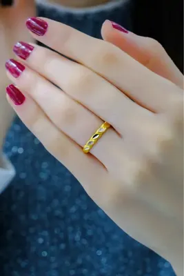 aytekgold Burma Yüzük 14 Ayar