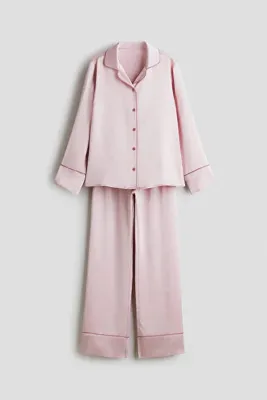 H&M Saten Pijama Takımı