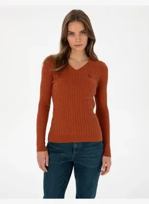 Pierre Cardin Tarçın Extra Slim Fit Basic Kazak50317062-VR191