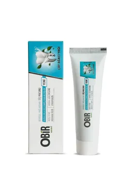 OBİR NATÜREL Misvak Özlü Çay Ağacı Yağlı Florürsüz Diş Macunu 75 ML